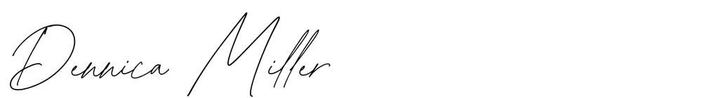 dennica miller signature